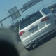 The Audi wagon. Looked like a younger couple on a road trip. Thumbs up were exchanged